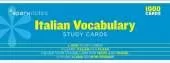 Italian Vocabulary SparkNotes Study Cards