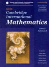 IGCSE Cambridge International Mathematics: 0607 Extended