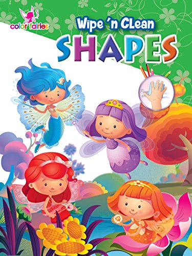 Color Fairies Wipe 'n Clean Book - Shapes