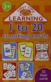 1 - 20 Counting Flash Cards
