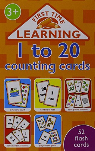 1 - 20 Counting Flash Cards