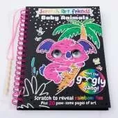 Scratch Art Friends: Baby Animals