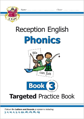 Reception English Phonics Targeted Practice Book - Book 3