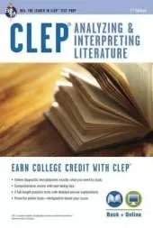 Clep(r) Analyzing & Interpreting Literature Book + Online