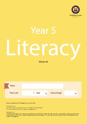 OxBridge Year 5 Literacy Week 46