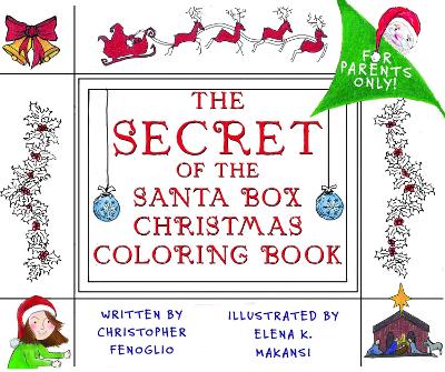 The Secret of the Santa Box Christmas Coloring Book