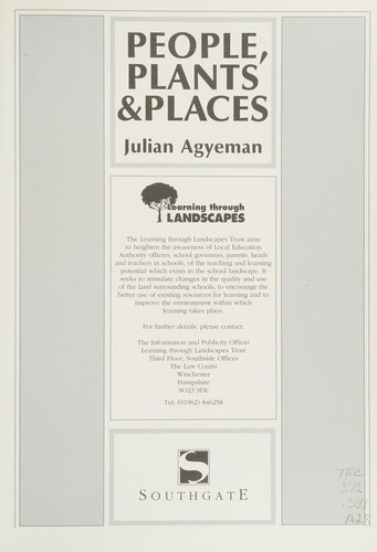 People, Plants and Places