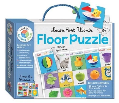 Learn First Words Building Blocks Floor Puzzles