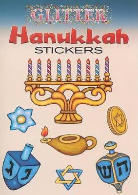 Glitter Hanukkah Stickers