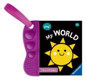 Ravensburger Play+ Infant & Toddler - Flip & Pop - My World: teething book