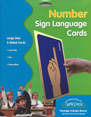 Number Sign Language Cards