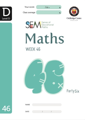 SEM Maths Level D Week 46