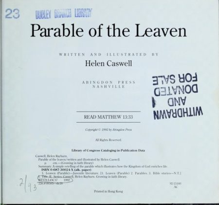 Parable of the Leaven