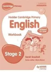 Hodder Cambridge Primary English: Work Book Stage 2