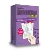 Pearson REVISE AQA GCSE Spanish Revision Cards (with free online Revision Guide) - 2023 and 2024 exams