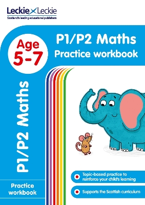 P1/P2 Maths Practice Workbook: Extra Practice for Cfe Primary School English