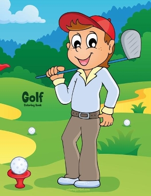 Golf Coloring Book 1