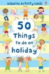 50 things to do on holiday Cards