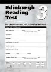 Edinburgh Reading Test (ERT): A Series of Diagnostic Teaching AIDS