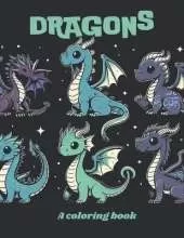 Dragons: A coloring book