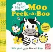 First Baby Days: Moo Peek-a-Boo: A board book with giant peek-through flaps