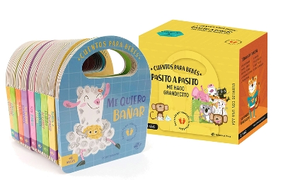 Pack Pasito a pasito me hago grandecito - Coleccin completa: Lote de cuentos Pasito a pasito me hago grandecito