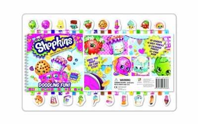 Shopkins 20 Pencil and Eraser Set (UK)