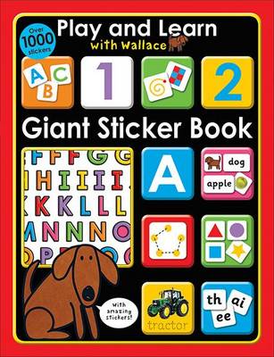 Giant Sticker Book: Play & Learn with Wallace