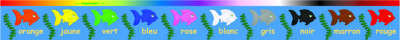 French Colours Bulletin Board Trimmers