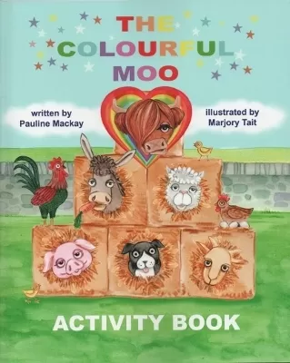 The Colourful Moo Activity Book
