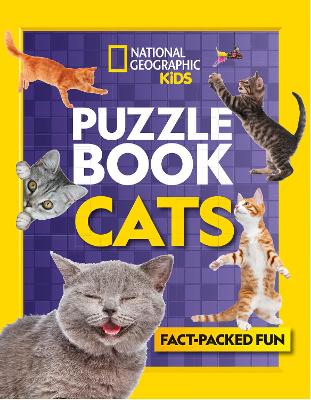 Puzzle Book Cats: Brain-Tickling Quizzes, Sudokus, Crosswords and Wordsearches