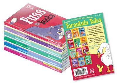 The Children's Classic Fairy Tale Stories Collection 12 Book Set (Tarantula ~Tales Series): Chicken Licken, the Emperor's New Clothes, the Gingerbread Man, Snow White and the Seven Dwarves, the Three Billy Goats Gruff, the Sleeping Beauty, the Hare and th