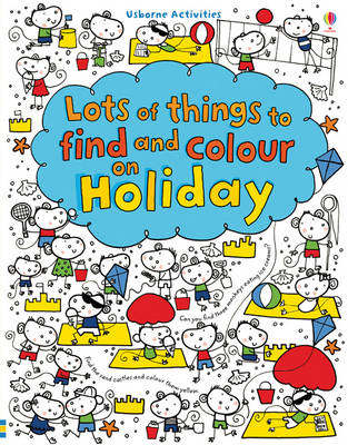 Lots of things to Find and Colour On Holiday