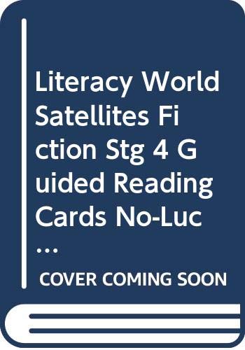 Literacy World Satellites Fiction Stg 4 Guided Reading Cards No-Luck Holmes Frwk Singl
