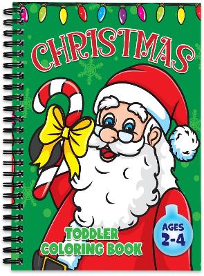 Toddler Christmas Coloring Book for Kids Ages 2-4
