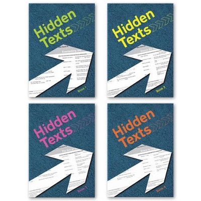 New Hidden Texts Books: Set of Four Hidden Text Books (H1-H4)