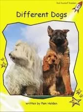 Red Rocket Readers: Early Level 2 Non-Fiction Set C: Different Dogs (Reading Level 7/F&P Level D)