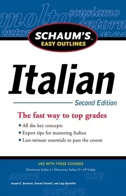 Schaum's Easy Outline of Italian, Second Edition