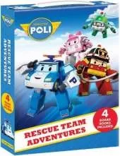Robocar Poli: Rescue Team Adventures Box: 4 Books Included