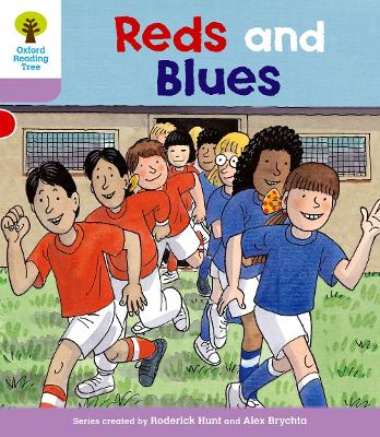 Oxford Reading Tree: Level 1+: First Sentences: Reds and Blues