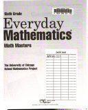 Everyday Mathematics, Grade 6, Math Masters