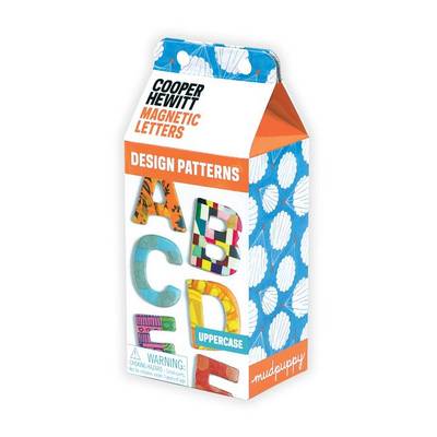 Design Patterns Uppercase Letters Wooden