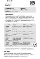 BC Grey A/3A Dog Alert Guided Reading Card