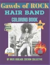 Hair Band, Gawds of ROCK: coloring Book