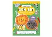 Gem Art Activity Book: Jungle Animals