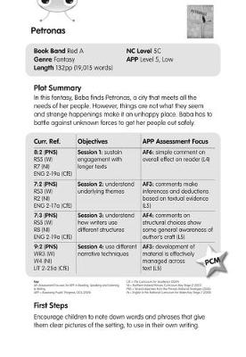 BC Red (KS2) A/5C Petronas Guided Reading Cards