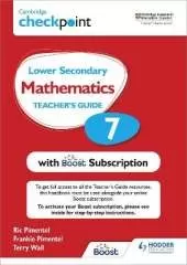 Cambridge Checkpoint Lower Secondary Mathematics Teacher's Guide 7 with Boost Subscription: Third Edition