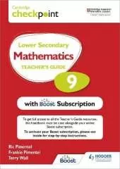 Cambridge Checkpoint Lower Secondary Mathematics Teacher's Guide 9 with Boost Subscription: Third Edition