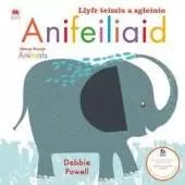 Llyfr Teimlo a Sgleinio: Anifeiliaid / Shiny Touch: Animals