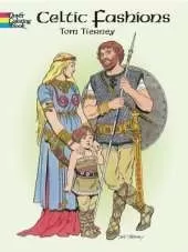 Celtic Fashions: Coloring Book